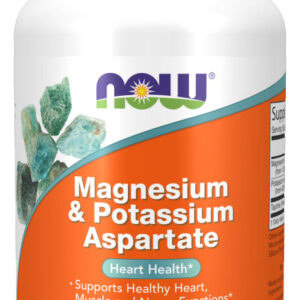 Now Foods Aspartato Magnésio E Potássio 120cap Importado