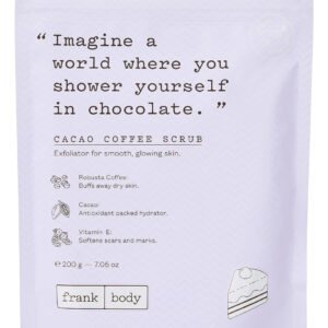 Esfoliante Corporal Frank Body Cacao Cacau Coffee Com Cacau