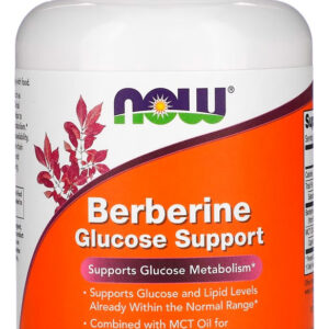 Berberina Support Glicose Now Foods 90 Soft Sabor N/a