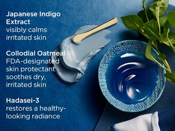 Creme Hidratante Tatcha Indigo Calmante Para Eczema 50ml - Imagem 4