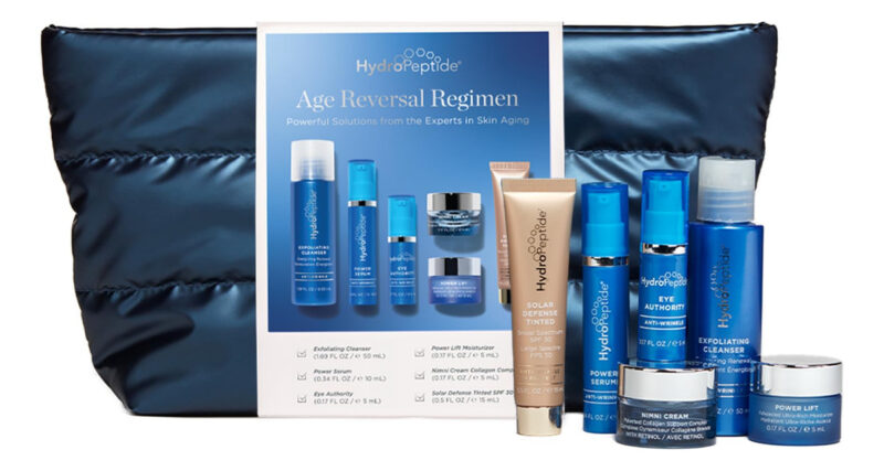 Kit De Pacote Facial Com Regime De Reversão De Idade De Hidr