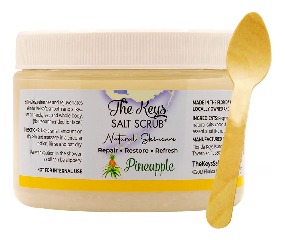 Esfoliante Corporal The Keys Com Sal Marinho E Abacaxi 350ml - Imagem 2