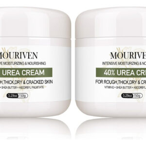 Creme De Ureia Mouriven 40% Para Pele Seca E Rachada, 2 Paco
