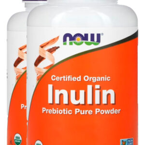 Inulina Pó Puro Prebiótico 227g Importado 2un Now Foods