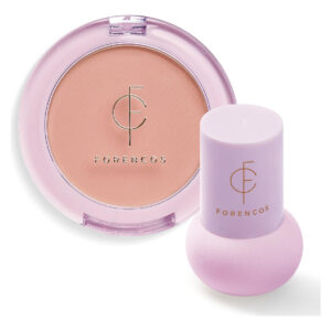 Conjunto De Blush Forencos Matte Blush Power Com Puff Pure S