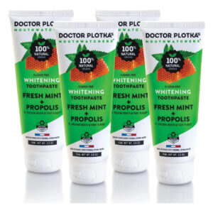 Creme Dental Mouthwatchers, Clareador, Sem Flúor, 90 Ml, 4 T