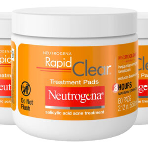 Almofadas De Limpeza Facial Neutrogena Rapid Clear 2% Salicy