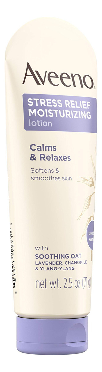 Loção Corporal Aveeno Stress Relief Com Lavanda 75ml (pacote - Imagem 3