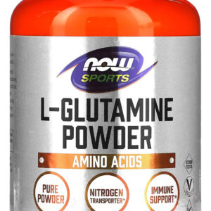 Now Foods L-glutamina Em Pó Sports 170g Puro Sabor N/d