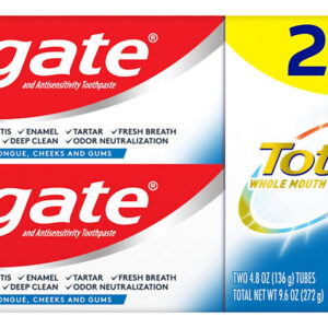 Pasta De Dentes Colgate Total Whitening Com Flúor De Estanho