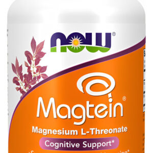 Magnésio L-treonato Magtein Now Foods 90 Cáps Importado