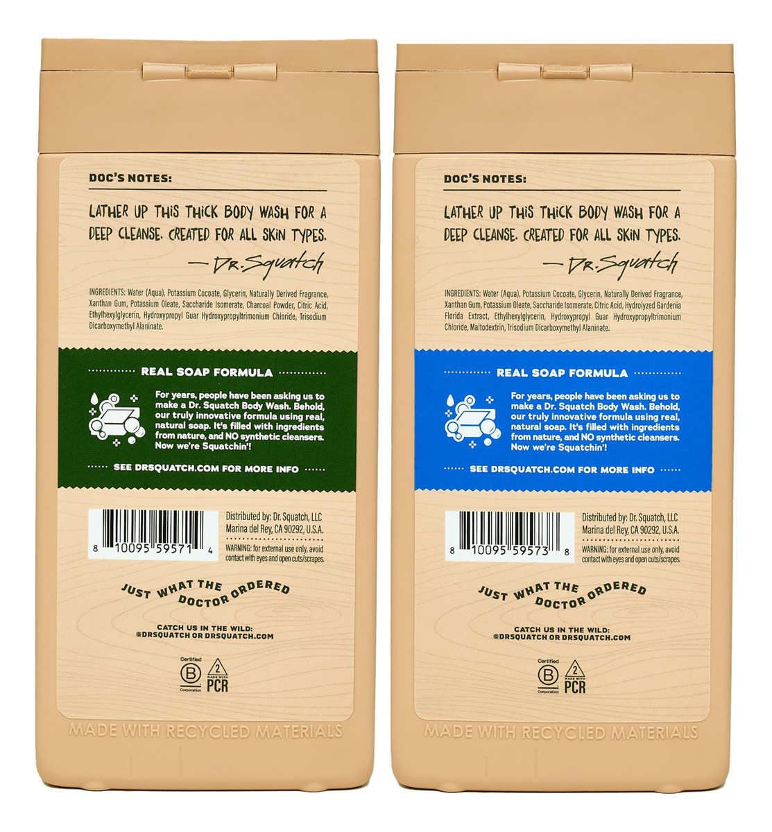 Novo Sabonete Corporal Natural Para Homens Dr. Squatch - Esf - Imagem 3