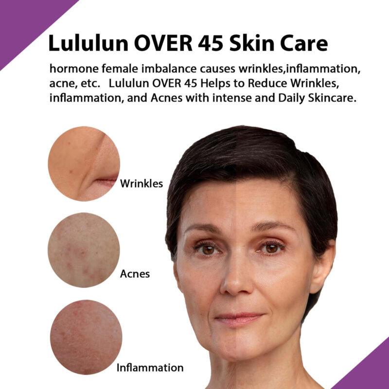 Máscara De Lençol Facial Lululun Over 45 Iris Blue Antiaging - Image 2