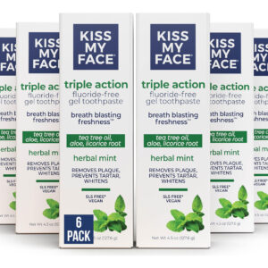 Pasta De Dentes Kiss My Face Triple Action Herbal Mint 133ml