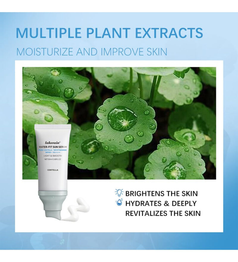 Protetor Solar Ginaday Centella Spf50 Water-fit Sun Serum 30 - Image 5