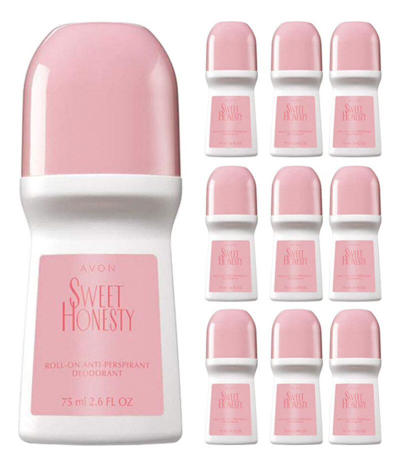 Desodorante Avon Sweet Honesty Roll-on 75 Ml (pacote Com 12)