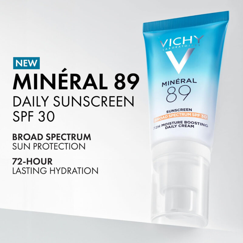 Protetor Solar Vichy Minéral 89 Face Spf 30 Hidratante Taman - Image 2