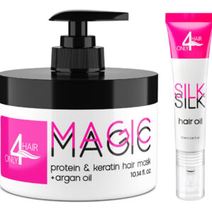 Máscara Reparadora De Cabelo Only4hair Magic Para Cabelos Se