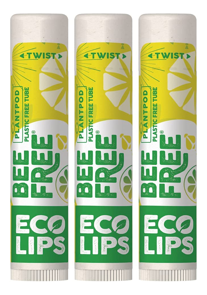 Bálsamo Labial Eco Lips Vegano Com Sabor De Limão E Limão, P