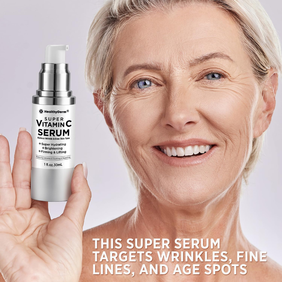 Sérum Super Vitamin C Para Mulheres Acima De 70 Anos: Vitami - Imagem 4