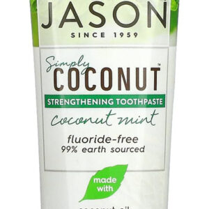 Pasta De Dentes Jason Simply Coconut Strengthening Coconut M
