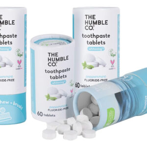 Comprimidos De Pasta De Dente The Humble Co. Mesa Branqueado