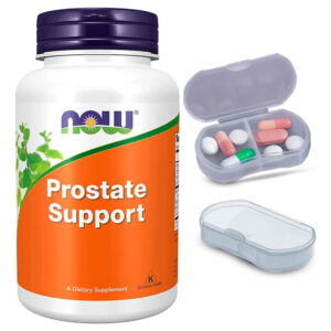 Prostate Support Now Foods 90 Softgels + Porta Cápsulas