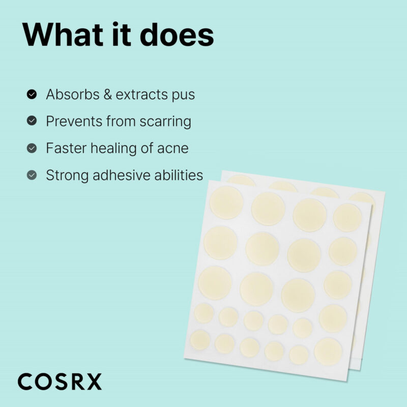 Pimple Patch Cosrx Acne Pimple Patch Hidrocolóide Absorvente - Image 7