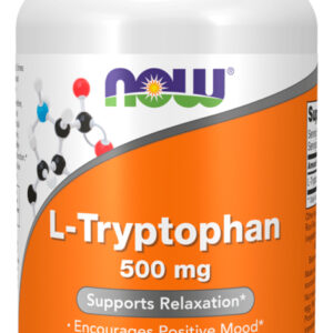 L-triptofano 500mg Now Foods 60 Cápsulas Sabor N/a