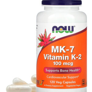 Now Foods Vitamina K2 Mk7 100mcg 120veg Capsulas