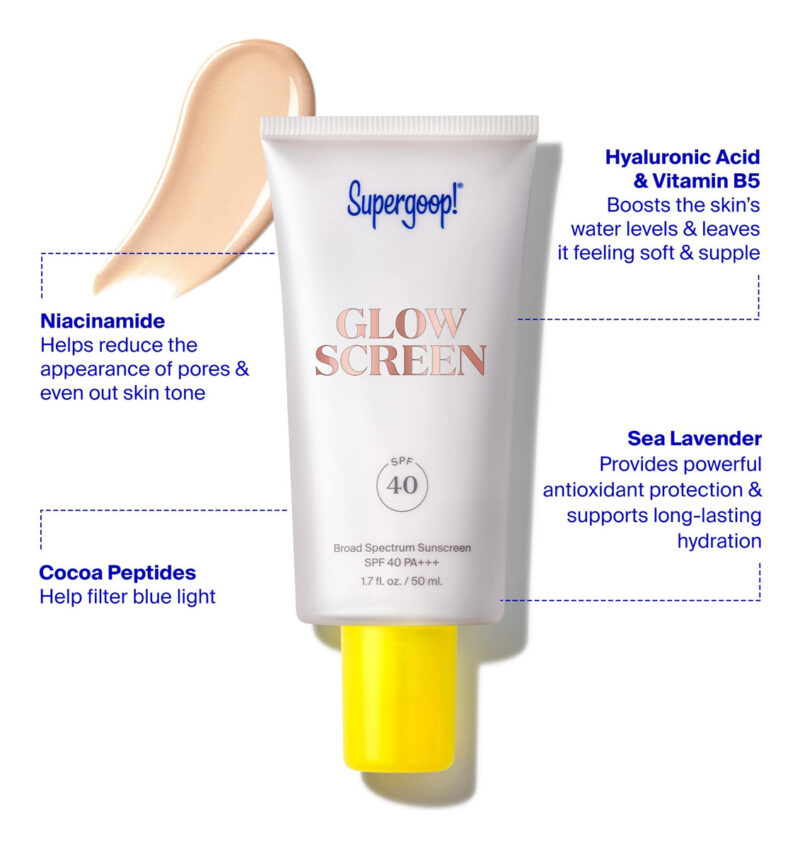 Protetor Solar Supergoop! Glowscreen Spf 40 15 Ml, Pacote Co - Image 4