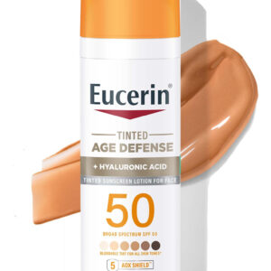 Loção Protetora Solar Eucerin Sun Tinted Age Defense Spf 50