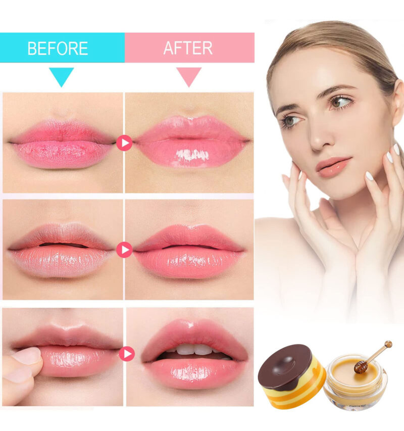 Bálsamo Labial Loobexery Bee Balm Honey Pot, Pacote Com 2 Un - Image 2