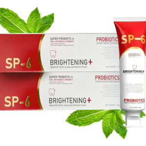 Pasta De Dentes Autumege Sp-6 Probiótica Branqueadora 140g X