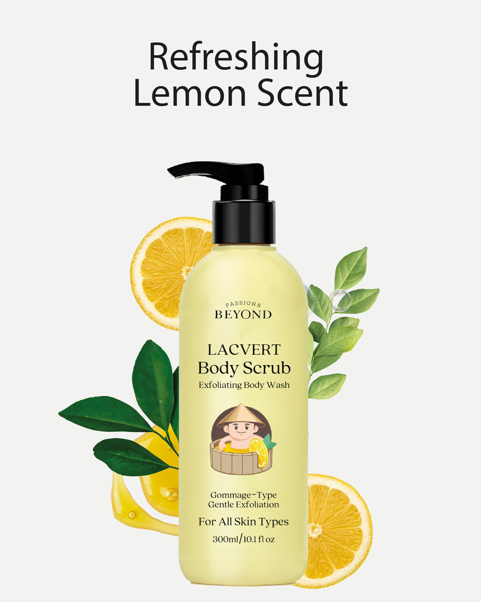 Esfoliante Corporal Eco Beyond Beyond Lavert Lemon 300ml - Imagem 4