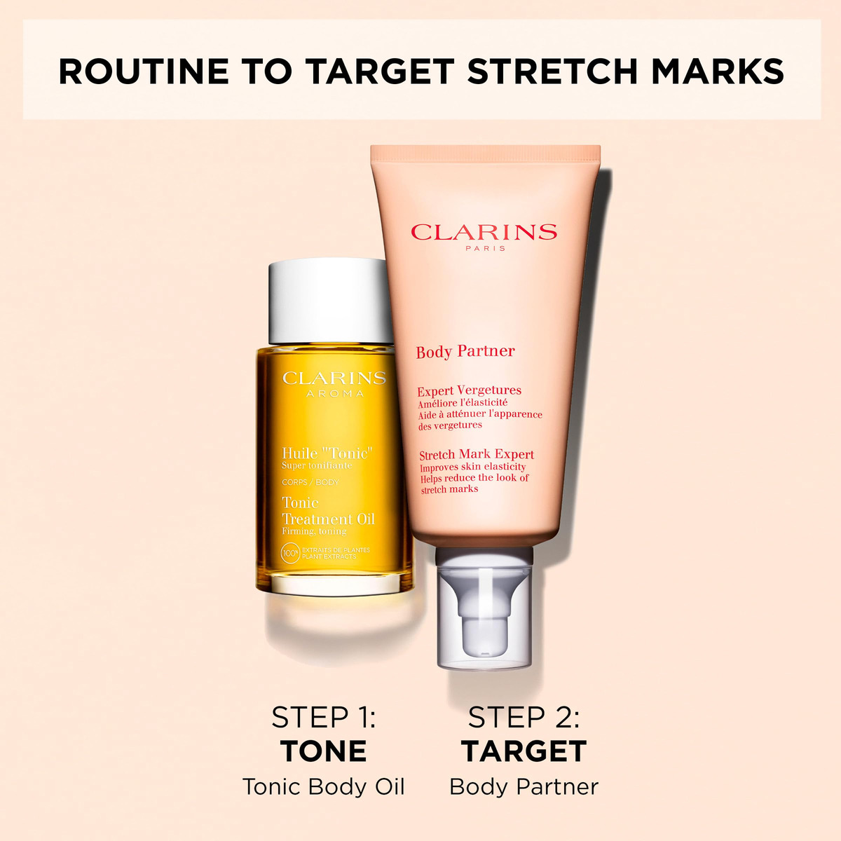 Creme Para Estrias Clarins Body Partner Para Gravidez - Imagem 6