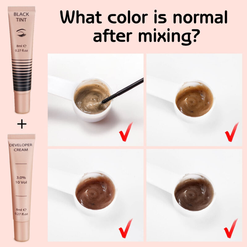 Kit De Cores Pretas Para Cílios E Sobrancelhas Libeauty Inst - Image 7