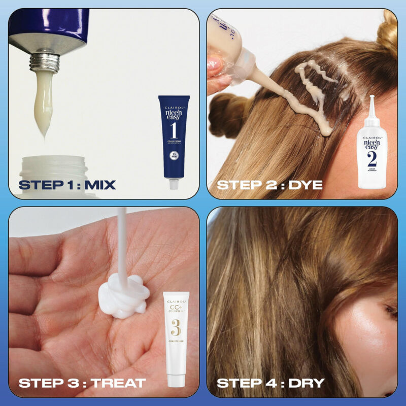 Tintura De Cabelo Clairol Nice'n Easy 9g Louro Claro X3 - Image 4