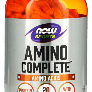 Amino Complete Now Foods Com Vit. B6 360 Cáps Importado
