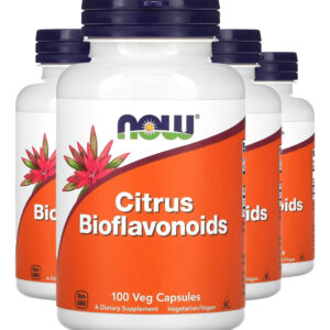 Bioflavonóides Cítricos 100 Cáps Importado 4un Now Foods