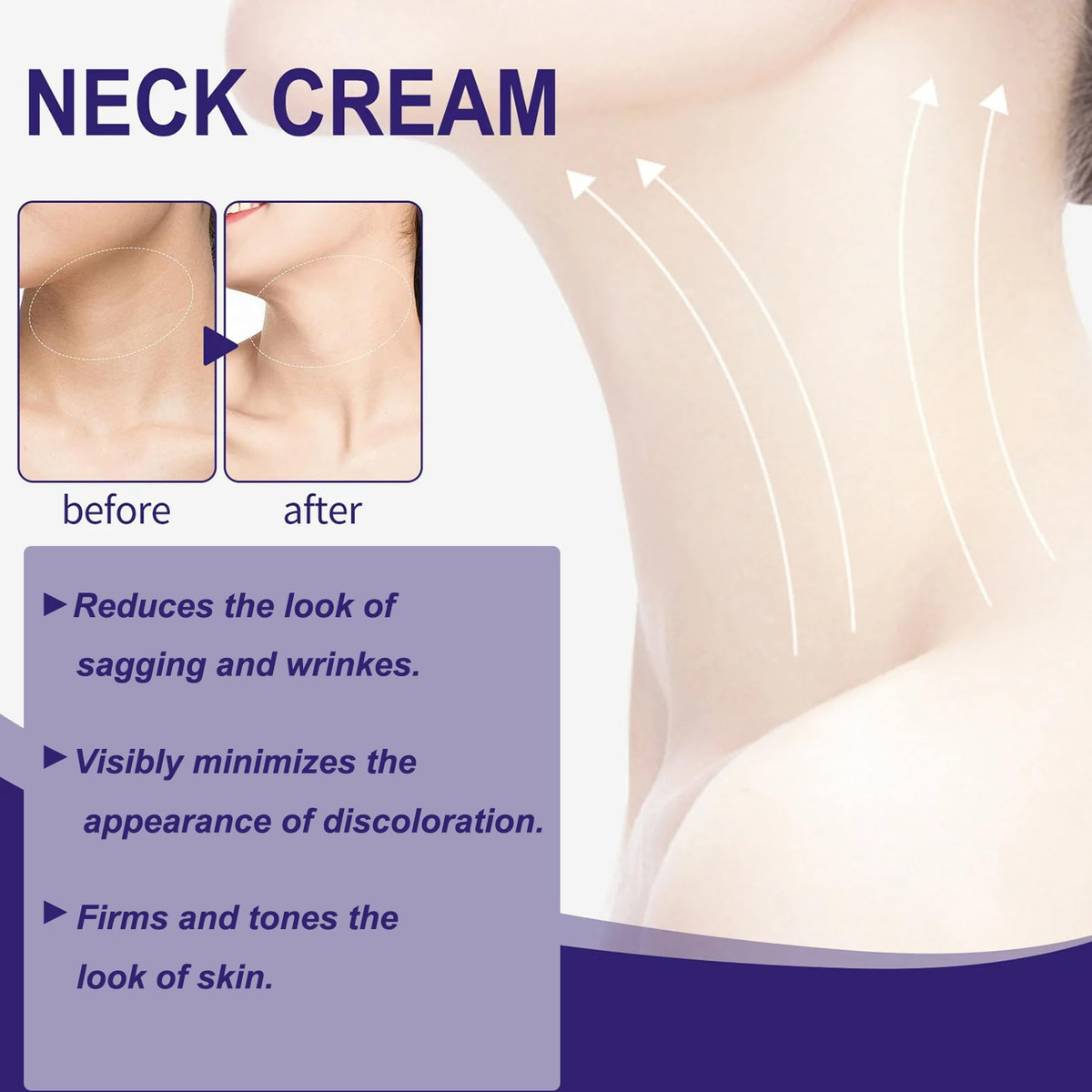 Creme Firmador De Pescoço Cnyyds Tighten & Lift Para Todos O - Imagem 3