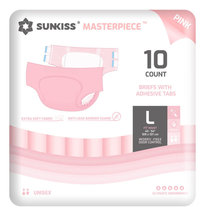 Fraldas Sunkiss Masterpiece Ultimate Absorbency Para Adultos