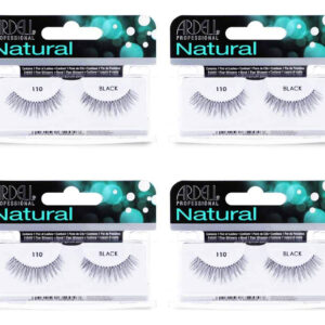 Cílios Postiços Ardell Natural Lashes 110 Pretos (pacote Com