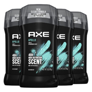 Desodorante Stick Axe Apollo, Proteção Contra Odores De Long