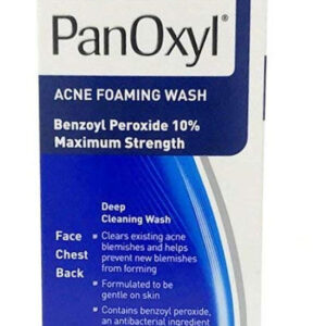Lavagem Facial Panoxyl Acne Foaming Wash 10% De Peróxido De