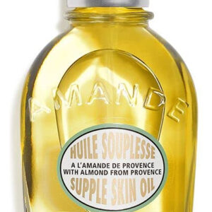 Óleo De Pele L'occitane Ammond Supple 100ml Com Estrias