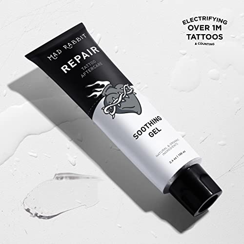 Gel De Tatuagem Calmante Mad Rabbit - Cuidado Natural - Imagem 6