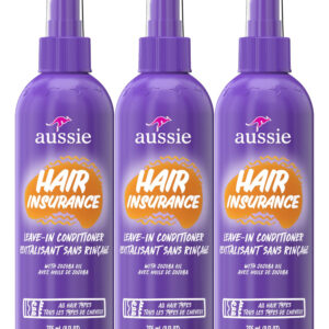 Condicionador Leave-in Spray Aussie Hair Insurance 240 Ml X3