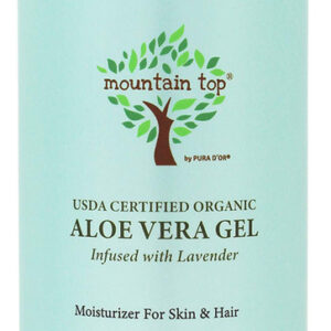 Gel De Aloe Vera Mountain Top 473ml 100% Puro E Natural
