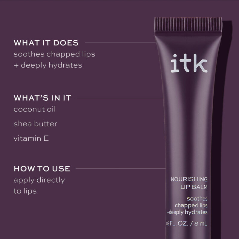 Bálsamo Labial Itk Nourishing Hydrate Para Lábios Secos E Ra - Image 2